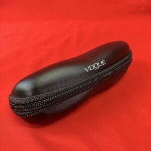 Vogue Semi-Hard Zipper Case Only / Eyeglasses Sunglasses / Black /Sun Reading #2